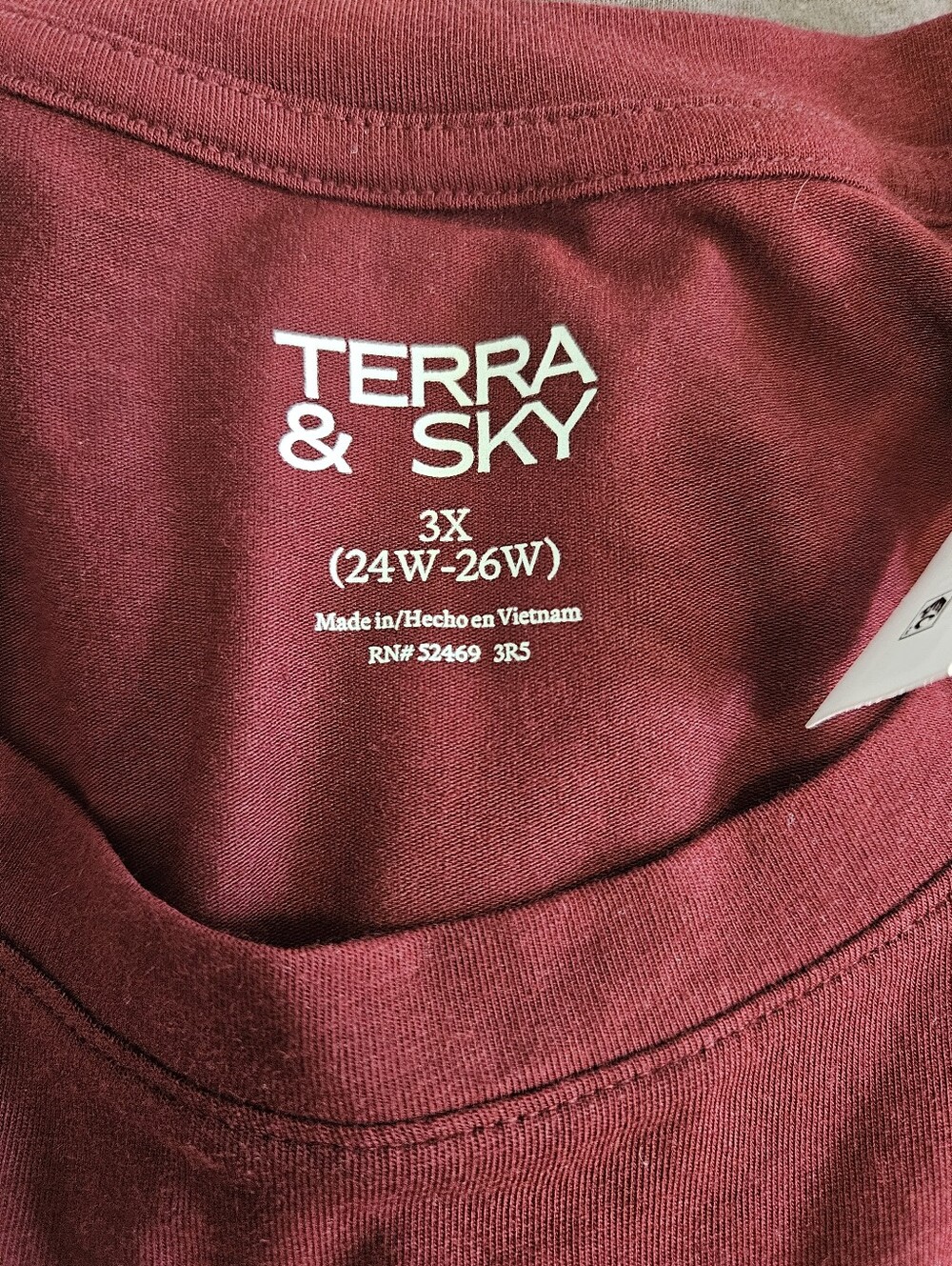 NWT Terra & Sky Plus Size 3X Leggings T-Shirt Lot 4pc Outfit Set - Picture 5 of 6